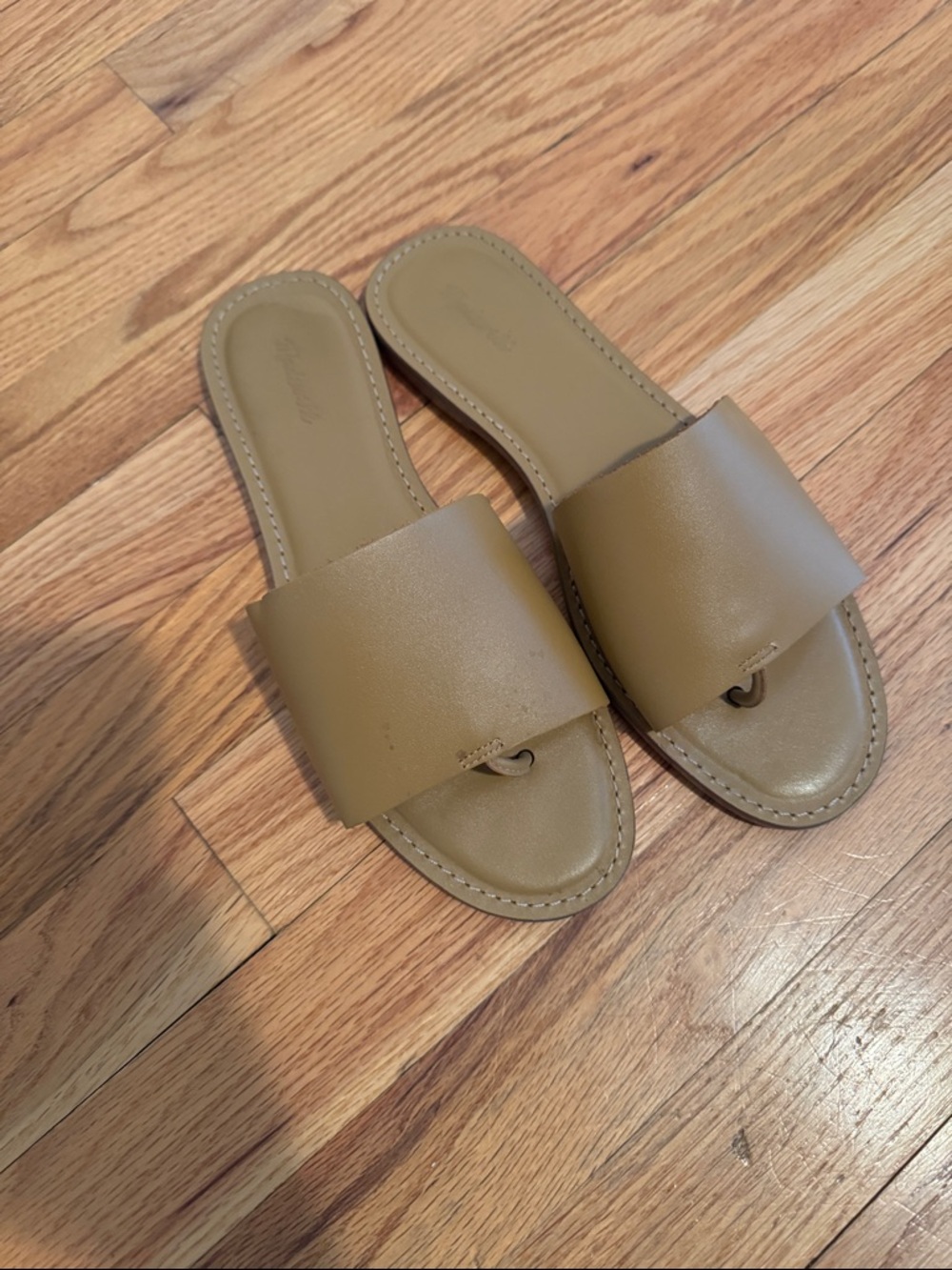 Madewell The Boardwalk Post Slide Sandal
